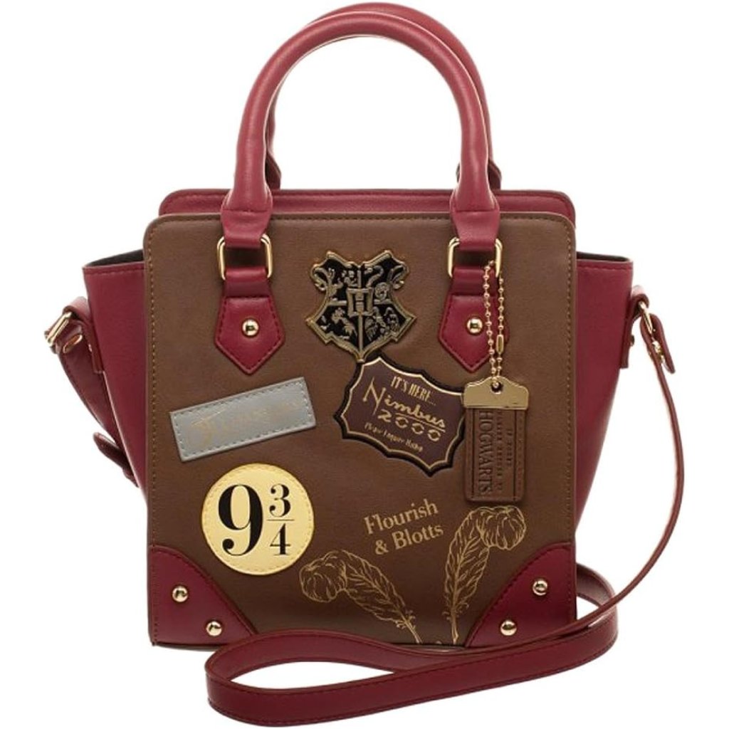 Harry Potter 9 3/4 Deluxe Mini Brief Handbag Zipper Polyester Polyurethane